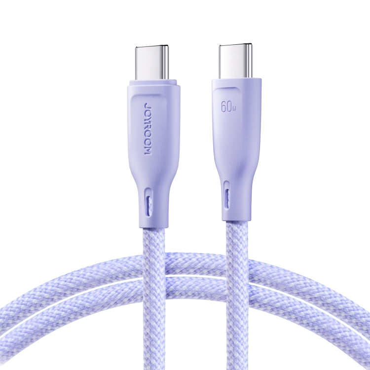 JOYROOM SA34-CC3 60W USB-C/Type-C to USB-C/Type-C Fast Charge Data Cable, Length: 1m�������������...