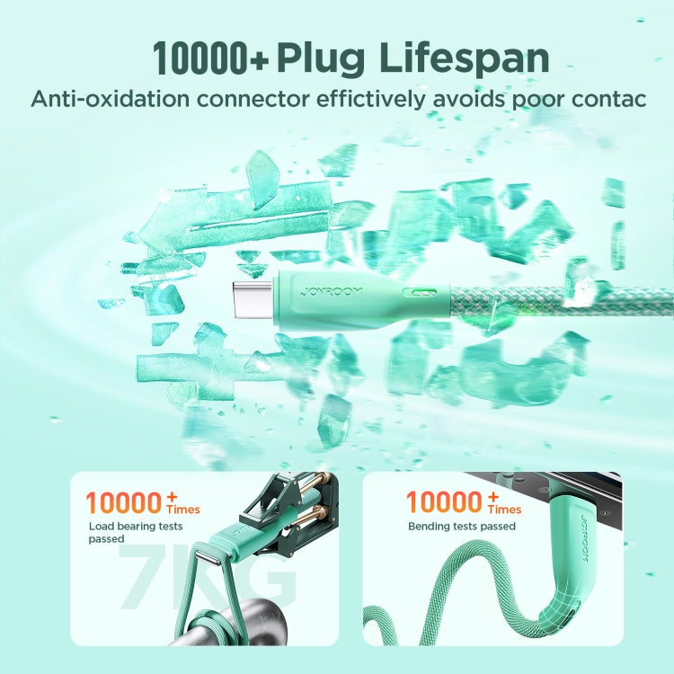 JOYROOM SA34-CC3 60W USB-C/Type-C to USB-C/Type-C Fast Charge Data Cable, Length: 1m�������������...