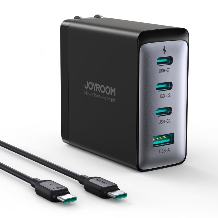 JOYROOM JR-TCG04 100W USB+3 x Type-C GaN Multi-port Charger Set