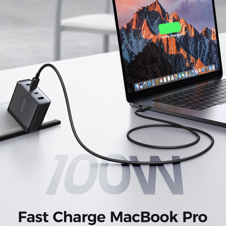 JOYROOM JR-TCG04 100W USB+3 x Type-C GaN Multi-port Charger Set
