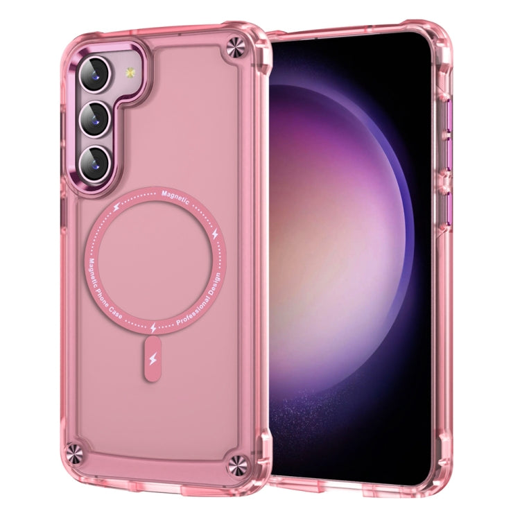 Skin Feel TPU + PC MagSafe Magnetic Phone Case, For Samsung Galaxy S25 5G������������������������...