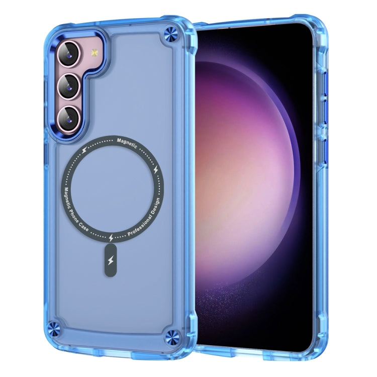 Skin Feel TPU + PC MagSafe Magnetic Phone Case, For Samsung Galaxy S25 5G������������������������...