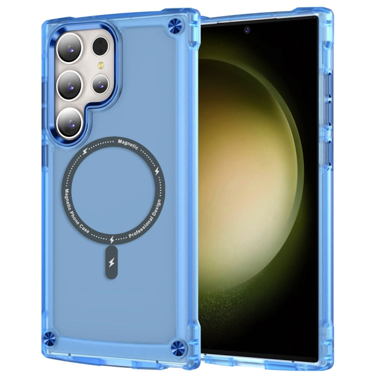 Skin Feel TPU + PC MagSafe Magnetic Phone Case, For Samsung Galaxy S25 5G������������������������...