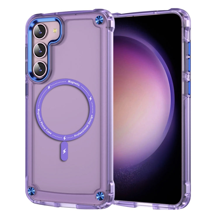 Skin Feel TPU + PC MagSafe Magnetic Phone Case, For Samsung Galaxy S25 5G������������������������...