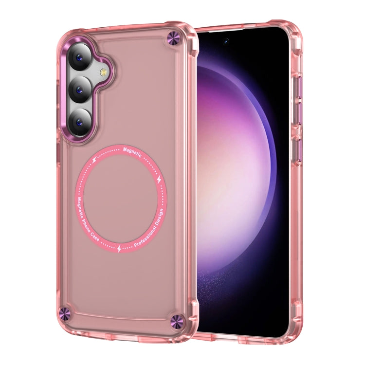 Skin Feel TPU + PC MagSafe Magnetic Phone Case, For Samsung Galaxy S25 5G������������������������...
