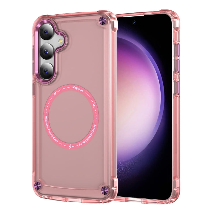 Skin Feel TPU + PC MagSafe Magnetic Phone Case, For Samsung Galaxy S25 5G������������������������...