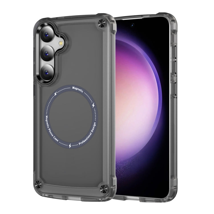 Skin Feel TPU + PC MagSafe Magnetic Phone Case, For Samsung Galaxy S25 5G������������������������...