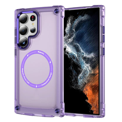 Skin Feel TPU + PC MagSafe Magnetic Phone Case, For Samsung Galaxy S25 5G������������������������...