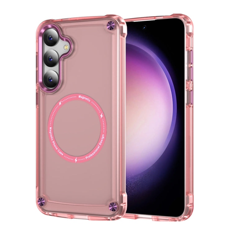Skin Feel TPU + PC MagSafe Magnetic Phone Case, For Samsung Galaxy S25 5G������������������������...