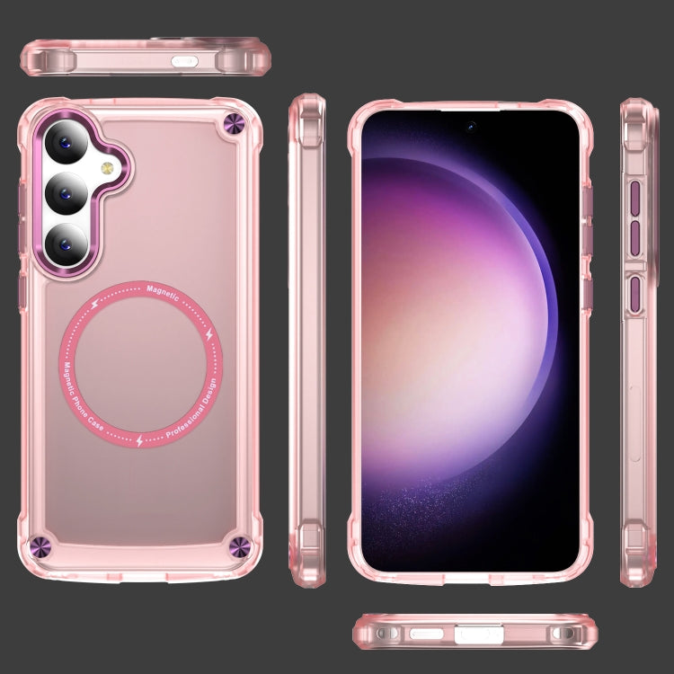 Skin Feel TPU + PC MagSafe Magnetic Phone Case, For Samsung Galaxy S25 5G������������������������...