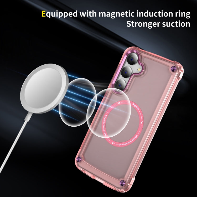 Skin Feel TPU + PC MagSafe Magnetic Phone Case, For Samsung Galaxy S25 5G������������������������...