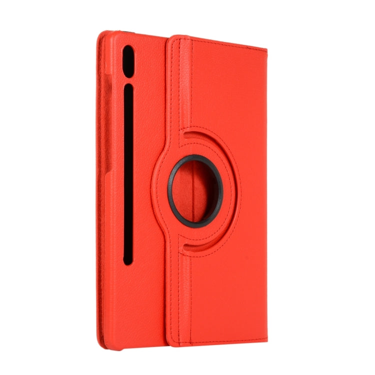 Litchi Texture 360 Degrees Rotation Holder Leather Tablet Case