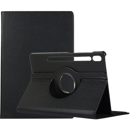 Litchi Texture 360 Degrees Rotation Holder Leather Tablet Case