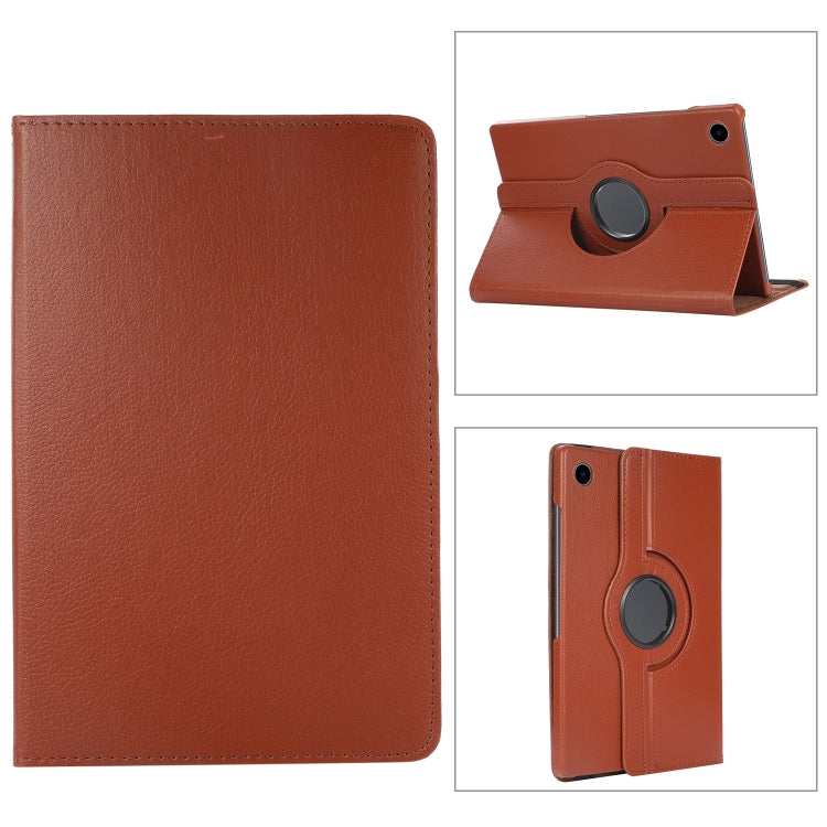 Litchi Texture 360 Degrees Rotation Holder Leather Tablet Case