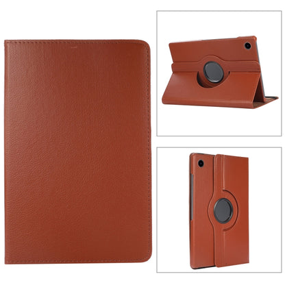 Litchi Texture 360 Degrees Rotation Holder Leather Tablet Case
