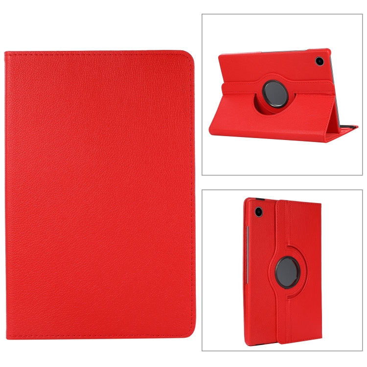 Litchi Texture 360 Degrees Rotation Holder Leather Tablet Case