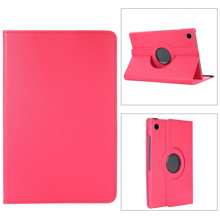 Litchi Texture 360 Degrees Rotation Holder Leather Tablet Case