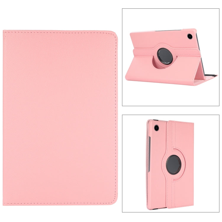 Litchi Texture 360 Degrees Rotation Holder Leather Tablet Case