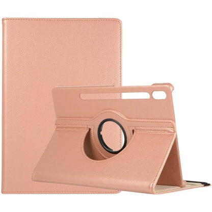 Litchi Texture 360 Degrees Rotation Holder Leather Tablet Case