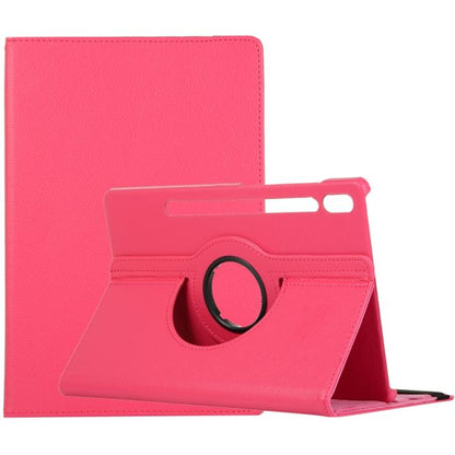 Litchi Texture 360 Degrees Rotation Holder Leather Tablet Case