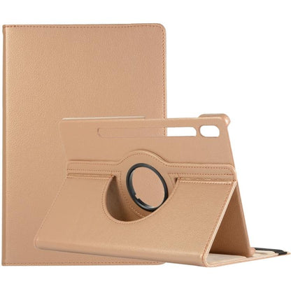 Litchi Texture 360 Degrees Rotation Holder Leather Tablet Case