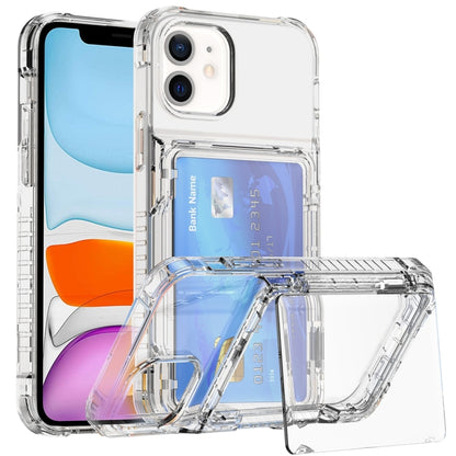 Crystal Clear Flip Card Slot Phone Case, For iPhone 16 Pro Max, For iPhone 16 Pro����������������...