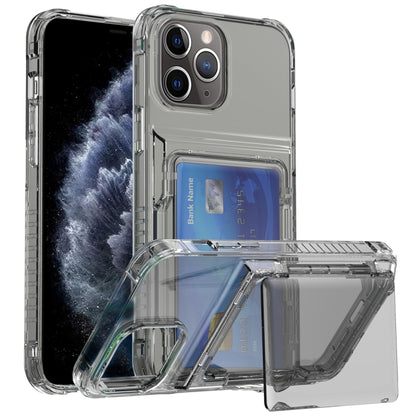 Crystal Clear Flip Card Slot Phone Case, For iPhone 16 Pro Max, For iPhone 16 Pro����������������...