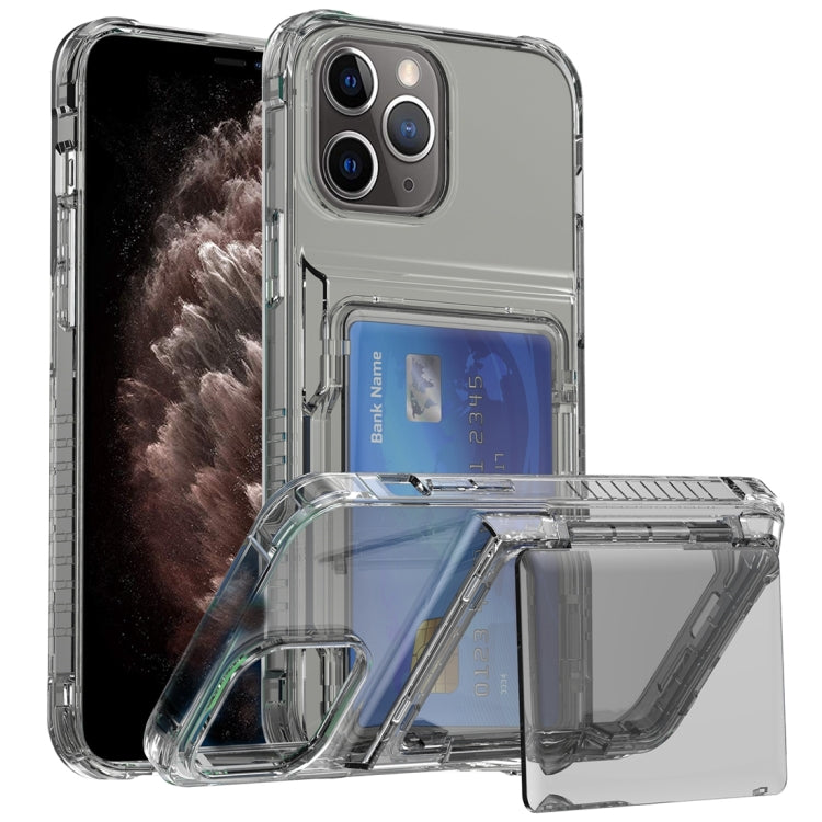 Crystal Clear Flip Card Slot Phone Case, For iPhone 16 Pro Max, For iPhone 16 Pro����������������...
