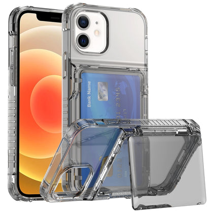 Crystal Clear Flip Card Slot Phone Case, For iPhone 16 Pro Max, For iPhone 16 Pro����������������...