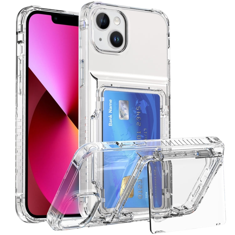Crystal Clear Flip Card Slot Phone Case, For iPhone 16 Pro Max, For iPhone 16 Pro����������������...