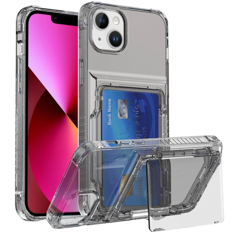 Crystal Clear Flip Card Slot Phone Case, For iPhone 16 Pro Max, For iPhone 16 Pro����������������...