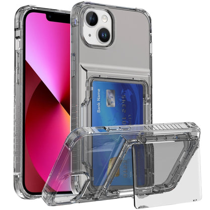 Crystal Clear Flip Card Slot Phone Case, For iPhone 16 Pro Max, For iPhone 16 Pro����������������...