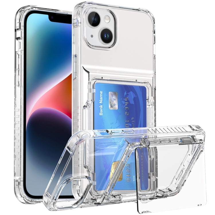Crystal Clear Flip Card Slot Phone Case, For iPhone 16 Pro Max, For iPhone 16 Pro����������������...