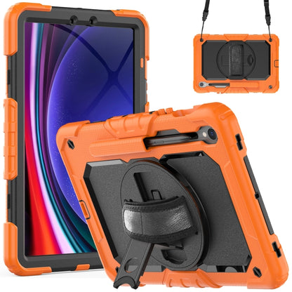 Lucky Wheel Grip Silicone Hybrid PC Tablet Case with Shoulder Strap