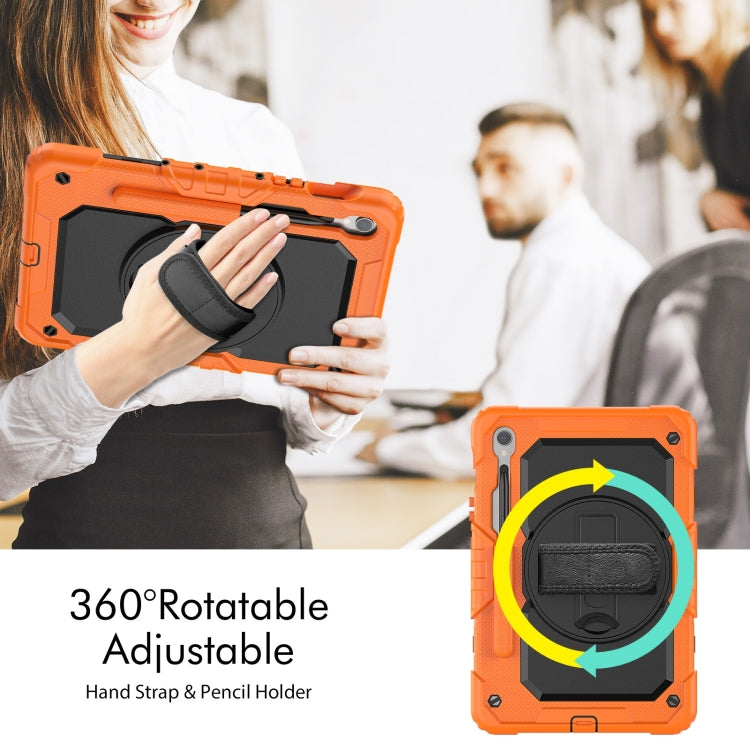 Lucky Wheel Grip Silicone Hybrid PC Tablet Case with Shoulder Strap