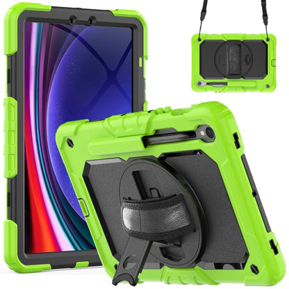 Lucky Wheel Grip Silicone Hybrid PC Tablet Case with Shoulder Strap