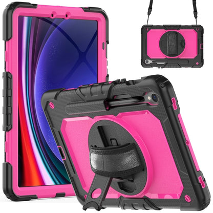 Lucky Wheel Grip Silicone Hybrid PC Tablet Case with Shoulder Strap