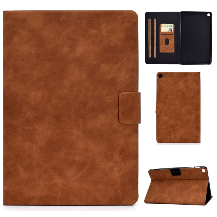 Cowhide Texture Horizontal Flip Leather Case with Holder & Card Slots & Sleep / Wake-up Function�...