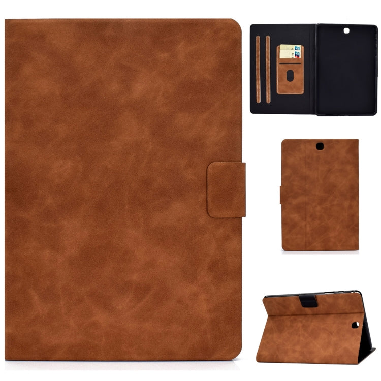 Cowhide Texture Horizontal Flip Leather Case with Holder & Card Slots & Sleep / Wake-up Function�...