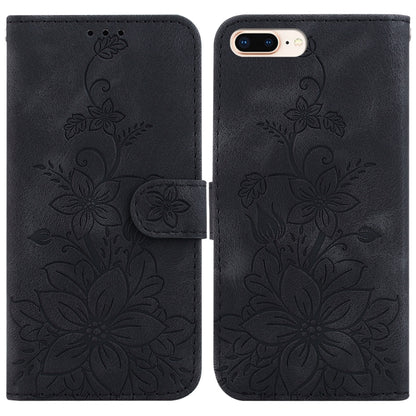Lily Embossed Leather Phone Case
