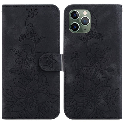 Lily Embossed Leather Phone Case