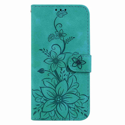 Lily Embossed Leather Phone Case