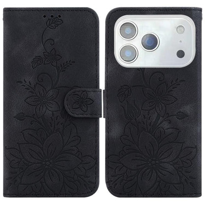 Lily Embossed Leather Phone Case