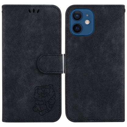 Little Tiger Embossed Leather Phone Case