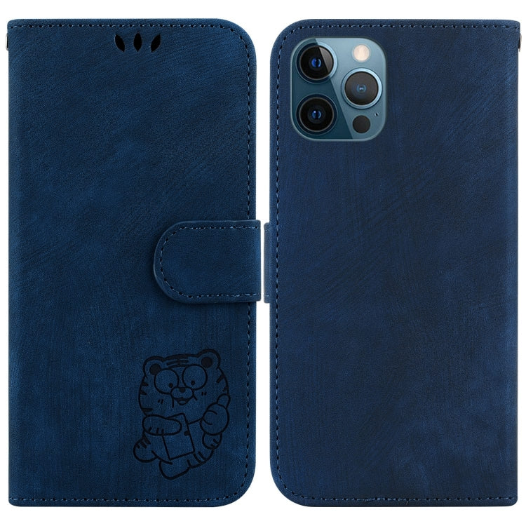 Little Tiger Embossed Leather Phone Case