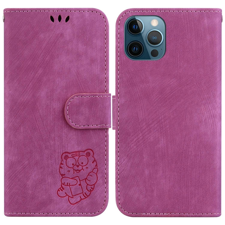 Little Tiger Embossed Leather Phone Case