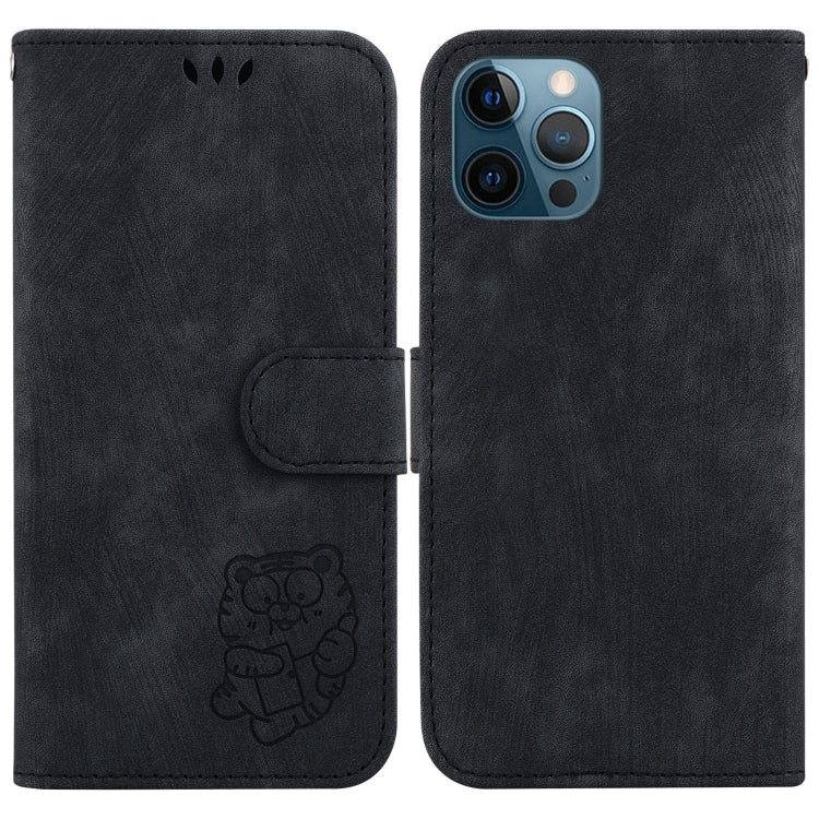 Little Tiger Embossed Leather Phone Case