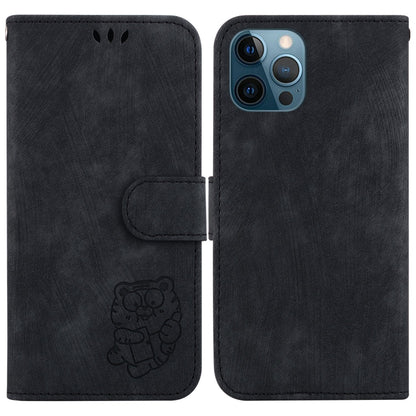 Little Tiger Embossed Leather Phone Case
