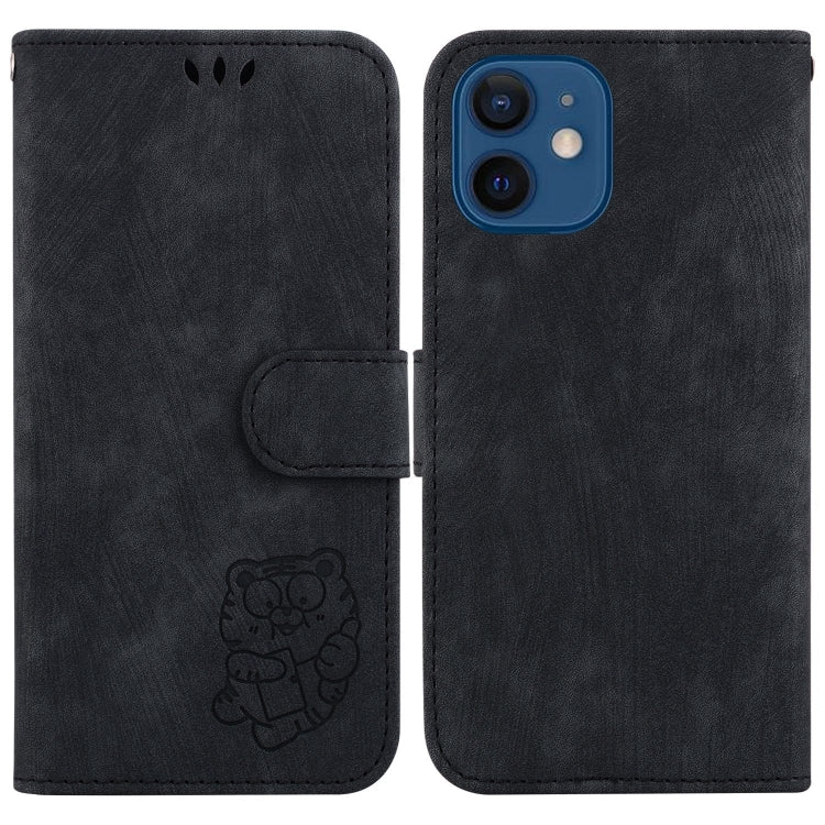Little Tiger Embossed Leather Phone Case