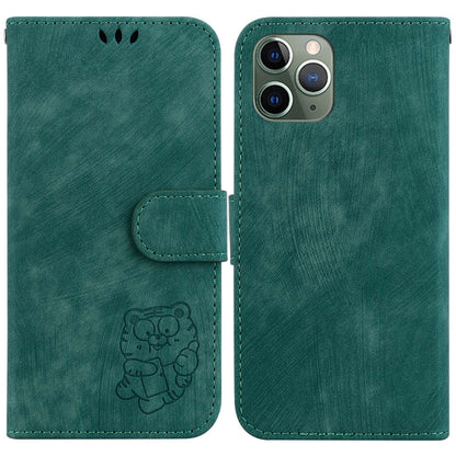 Little Tiger Embossed Leather Phone Case